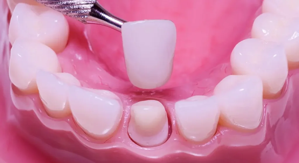 إزالة تركيبات الاسنان الزيركون