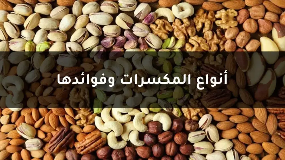 أنواع المكسرات وقيمتها الغذائية للجسم والأسنان