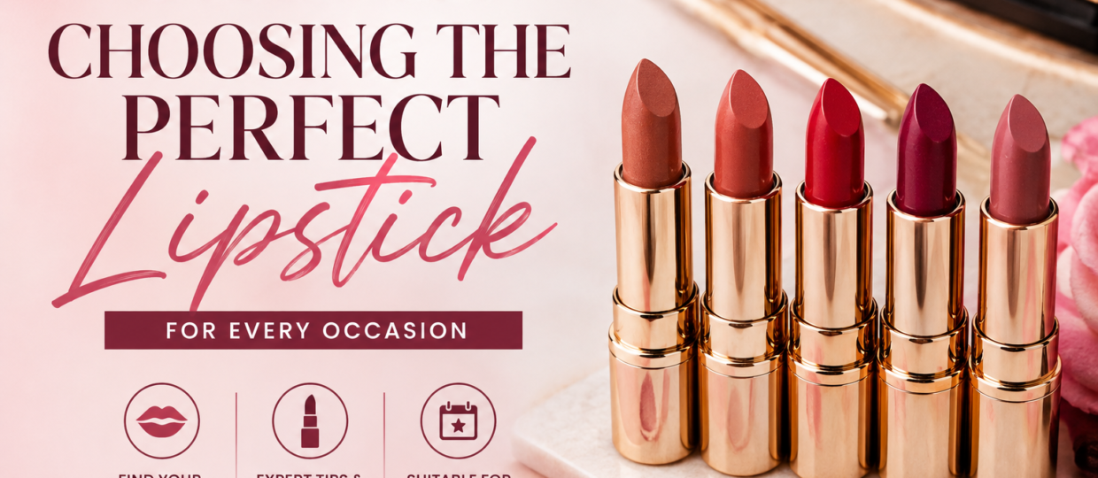 The Complete Guide to Choosing the Perfect Lipstick for Every Occasion